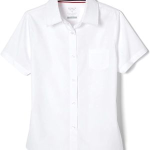 Girls size 18 white button-down blouse new with tags. Size 18